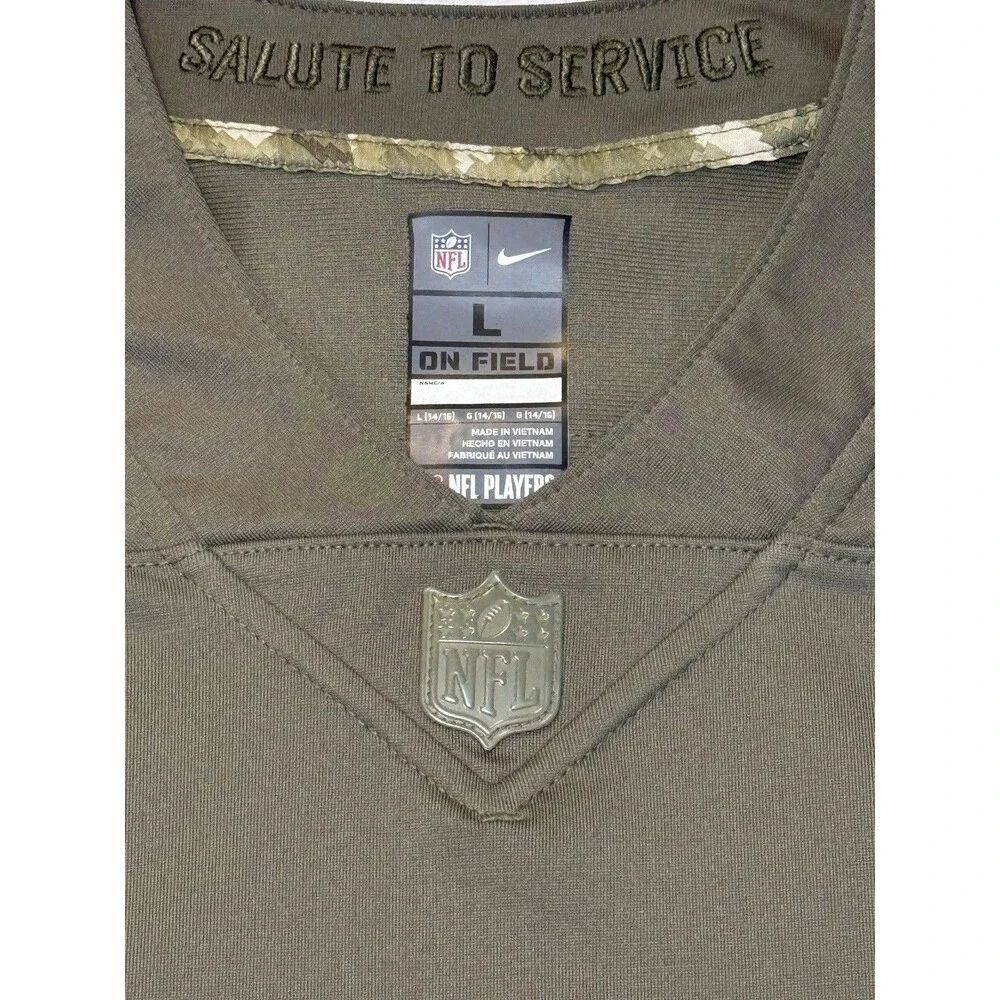 Nike Indianapolis Colts Salute to Service Jersey Boys Large NWOT Andrew Luck